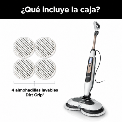 Mopa Multifuncional Trapeador a Vapor SharkPower - Limpieza Profunda de Pisos