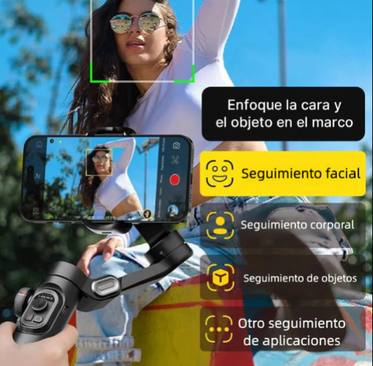 Trípode para Celular con Control Bluetooth, Fotos y Videos Estables a Distancia