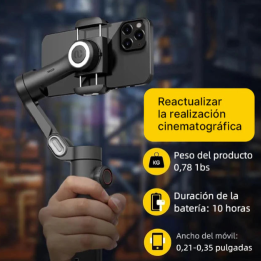 Trípode para Celular con Control Bluetooth, Fotos y Videos Estables a Distancia