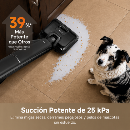 Aspiradora y Mopa 3 en 1 | Limpieza Profunda para Pisos