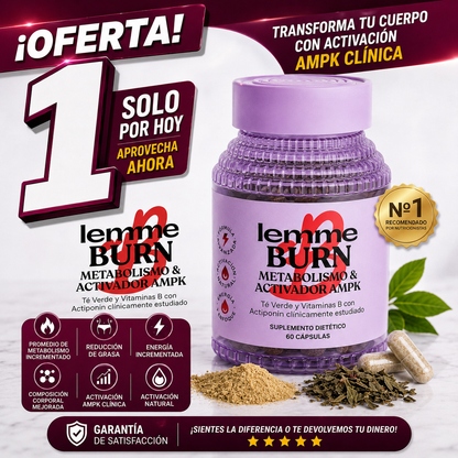 🔥 Lemme Burn | Activa tu Metabolismo y Reduce la Grasa Abdominal