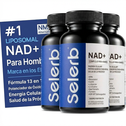 NAD+ para Hombres - Más Energía, Resistencia y Salud Masculina