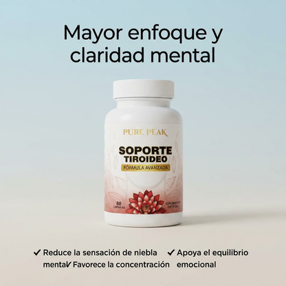 Soporte para Tiroides | Más Energía, Metabolismo Activo y Enfoque Diario