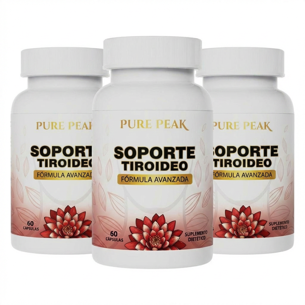 Soporte para Tiroides | Más Energía, Metabolismo Activo y Enfoque Diario