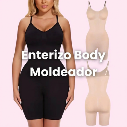 PROMOCIÓN 3x1 – Body Moldeador Deep V con Soporte de Pecho y Control de Abdomen