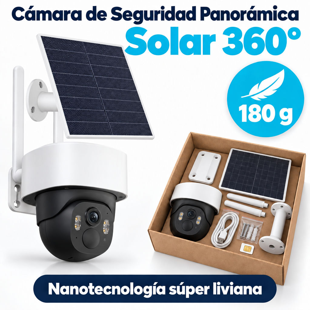 Cámara de Seguridad Panorámica -4G